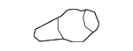 91561T5A003 - Body: Lower Seal Clip for Honda Image
