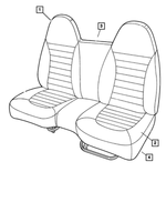 TQ651L5AA - Interior Trim: Seat Back Cover for Mopar Image