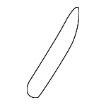 7554608010 - Body: Side Molding Retainer for Toyota: Sienna Image