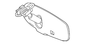 878100WM41 - : Mirror Inside for Toyota Image