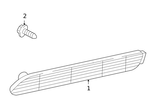 Rear Reflector for 2009 Toyota Matrix #0