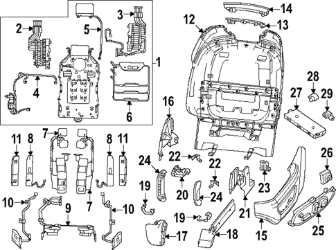 Lumbar Control Seats for 2023 Jeep Grand Wagoneer L #1