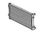 1J0121253R - Cooling System: Radiator for Volkswagen: Jetta Image