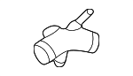 6A121065AK - Belts &amp; Cooling: Engine Coolant Pipe for Volkswagen Image