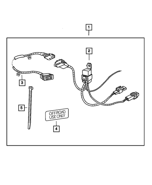 Fog Lights & Electrical for 2006 Jeep Wrangler #1