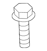 N10737101 - Electrical: Clamp Bolt for Audi Image