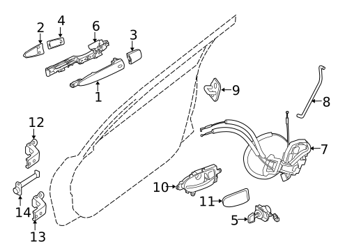 Front Door for 2018 Nissan Maxima #2