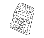 81129SDAA53ZA - Body: Seat Back Panel for Honda: Accord Image