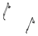 88844EM38A - Electrical: Belt &amp; Retractor for Nissan: Versa Image image