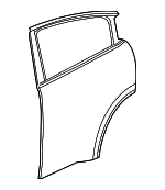 67651T7JH00ZZ - Body: Outer Panel for Honda: HR-V Image