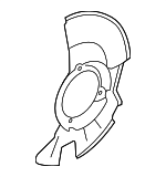 517552K000 - Brakes: Splash Shield for Kia: Soul Image