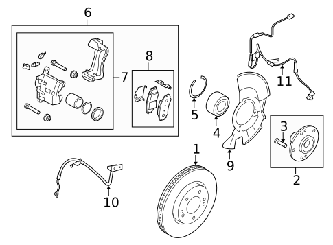 Anti-Lock Brakes for 2013 Kia Soul #0