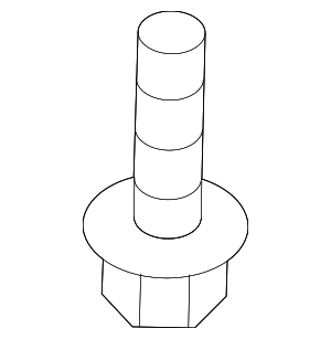 1125N2021 - Suspension: Bolt for Nissan: Juke, Kicks, Kicks Play, LEAF, Micra, Qashqai, Rogue, Rogue Select, Rogue Sport, Sentra, Versa Image
