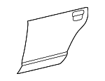 2W7Z5424701AA - Body: Outer Panel for Ford: Crown Victoria Image