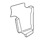 PX341356YA - Cooling System: Radiator Support Air Deflector for Mazda: CX-5 Image