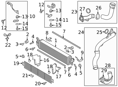 Intercooler for 2019 Mazda CX-5 #0