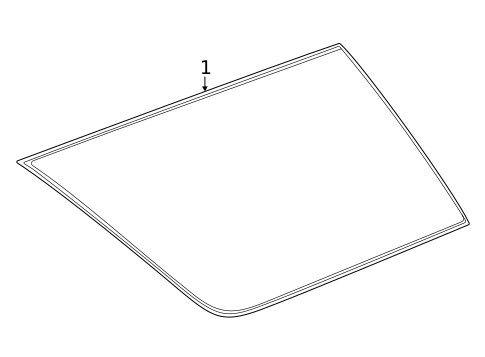 Glass & Hardware for 2023 Cadillac Escalade ESV #0
