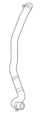 254143D100 - Cooling System: Upper Hose for Hyundai: Santa Fe, Tucson Image