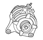 7B0903015B - : Alternator for Volkswagen Image