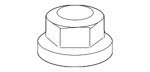 WHT004469 - Electrical: Starter Nut for Volkswagen: Routan Image