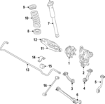 68406028AB - Suspension: Coil Spring for Dodge: Challenger Image