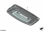 61319197035 - Vehicle Electrical System: Switch Unit Roof for BMW Image