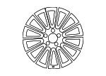 21840111007X23 - Suspension: Wheel for Mercedes-Benz Image