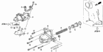 22743PW4000 - Transmission - Automatic: PIPE (8X40) for Acura Image