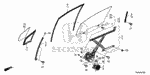 957010601007 - Body/Air Conditioning: BOLT, FLANGE (6X10) for Honda Image
