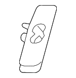8W0807277 - Body: Bumper Cover Bracket for Audi Image