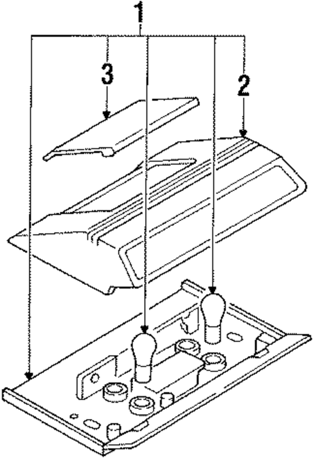 2659050A01 - : High Mount Lamp for Nissan Image