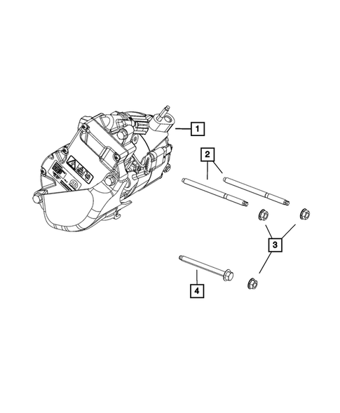 Air Conditioner Compressor and Mounting for 2021 Jeep Wrangler #2