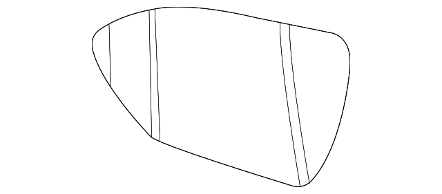 min ✨ ⭐GENUINE⭐ Side View Mirror Glass RIGHT HEATED for 2019
