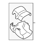 4528653901C0 - Steering: Column Cover for Lexus: IS300 Image