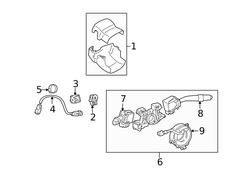 Ignition Lock for 2001 Lexus IS300 #0