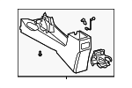 5891012840E0 - Body: Console Base for Toyota: Corolla Image