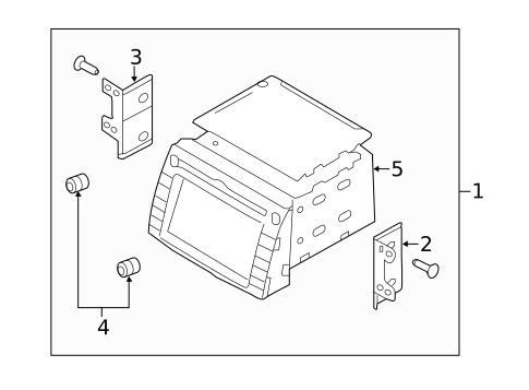 Navigation System Components for 2012 Kia Sorento #0