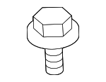 9010906383 - Body: Bumper Cover Bolt for Toyota: Corolla, Venza Image