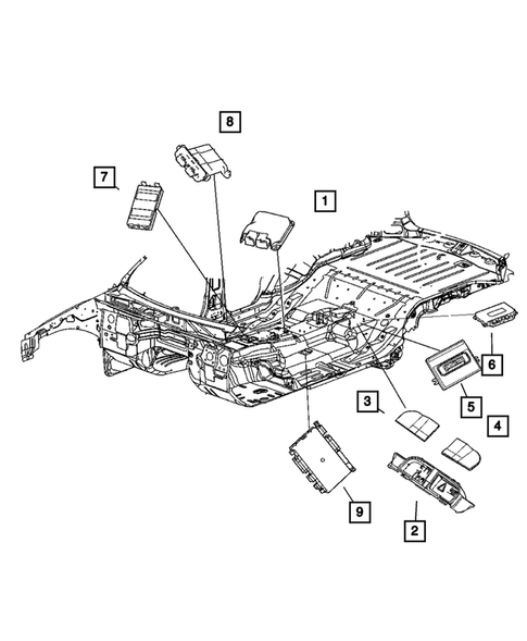 Modules for 2007 Jeep Commander #1