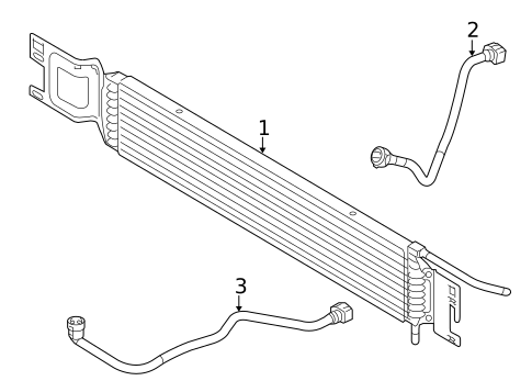 Oil Cooler for 2010 Ford Transit Connect #0