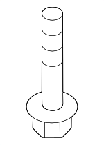 545633K000 - Suspension: Lower Control Arm Rear Bolt for Hyundai Image