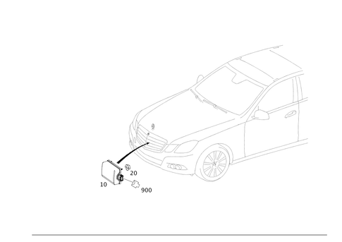 Adaptive Cruise Control System for 2012 Mercedes-Benz E550 #0