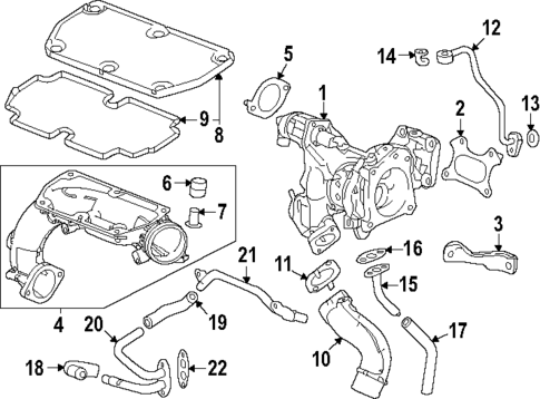 Turbocharger & Components for 2025 Honda Civic #0
