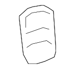 GD9Z5423550A - : Door Shell Cap for Lincoln: Continental Image