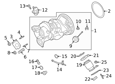 Turbo Charger for 2021 Porsche Cayenne #1
