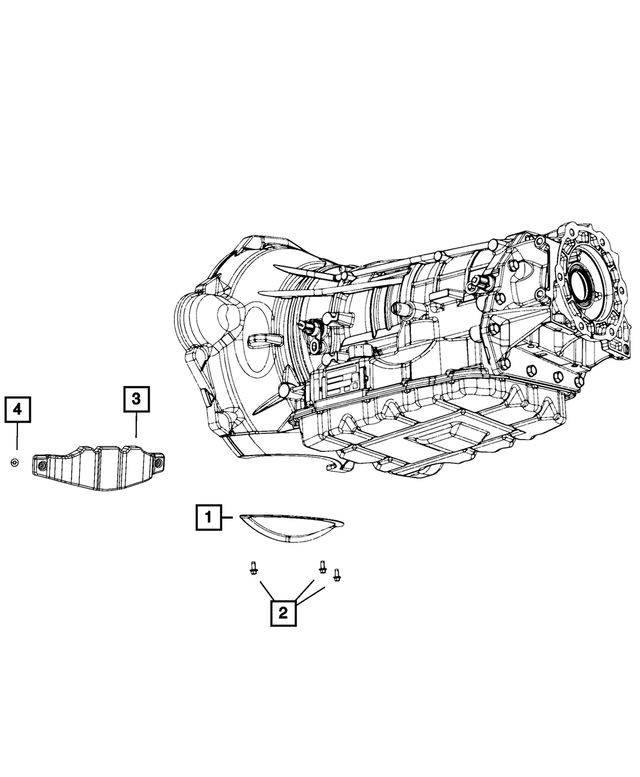 154596 - Transmission: Tapping Hex Flange Head Screw for Mopar Image