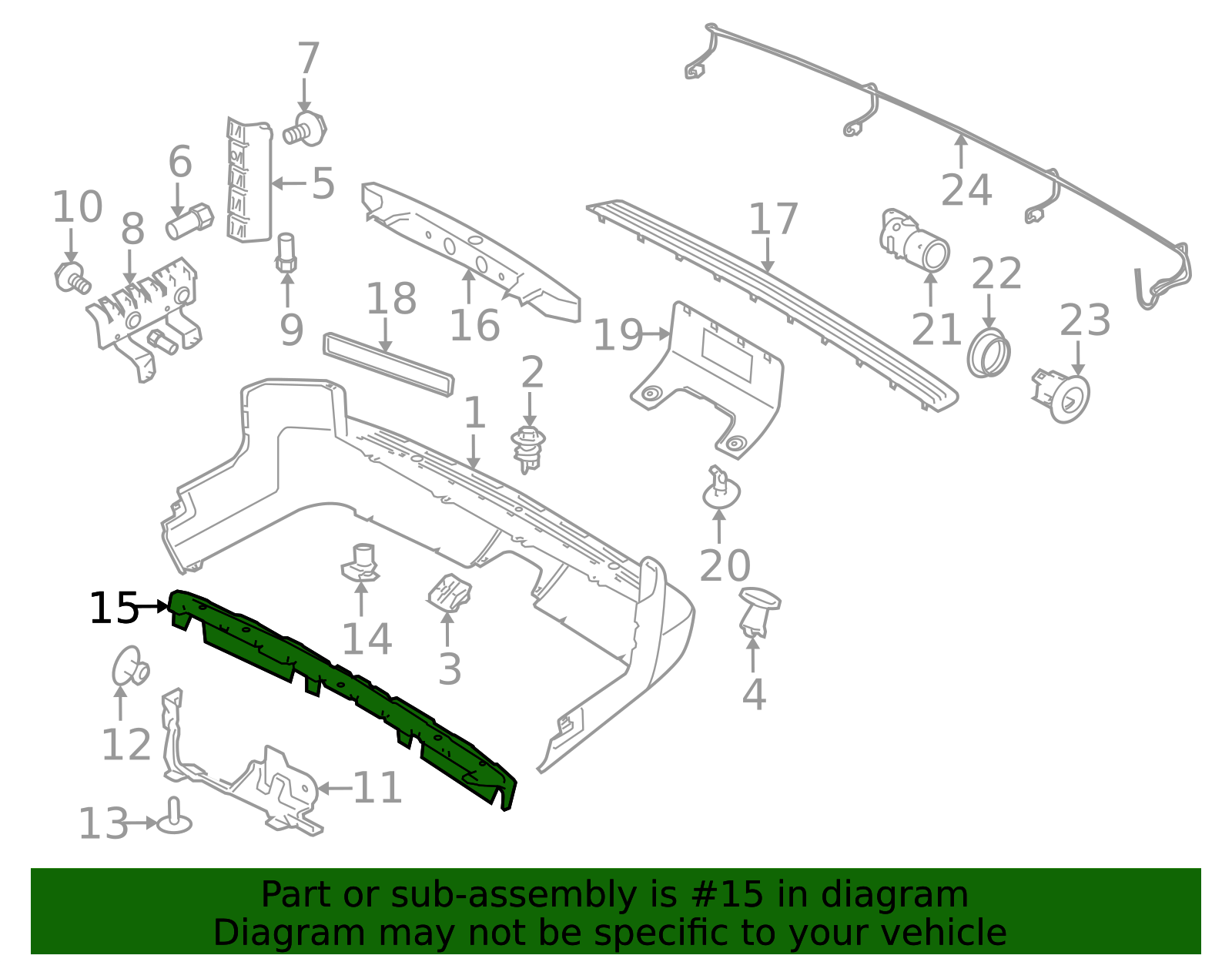2005-2016 Land Rover Absorber LR010132 | OEM Parts Online