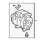 388105J2A02 - HVAC: Compressor for Acura Image