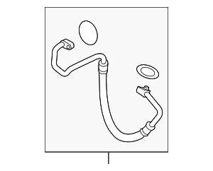 80315TZ4A01 - : Discharge Hose for Acura Image