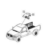 68105821AB - Electrical: Compass Module for Ram: 1500, 1500 Classic, 2500, 3500 Image